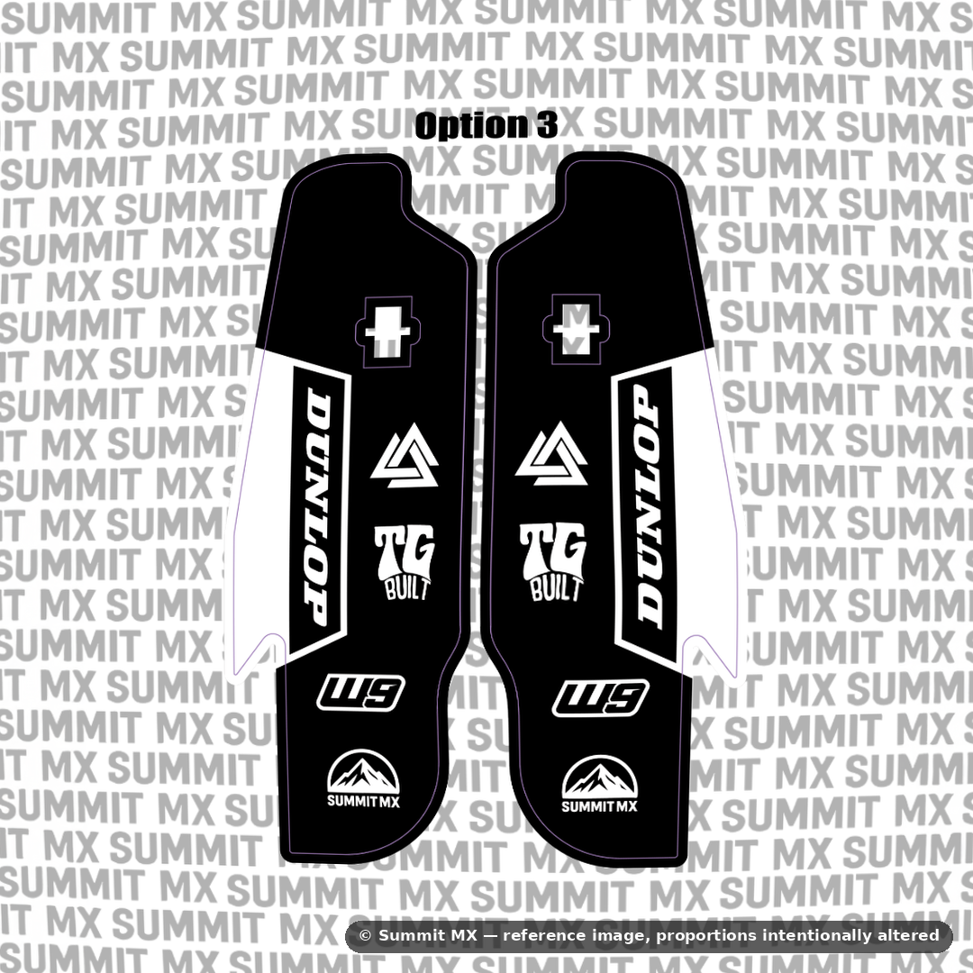 RFloXa/Fastace Gravitee Fork Guard Decal