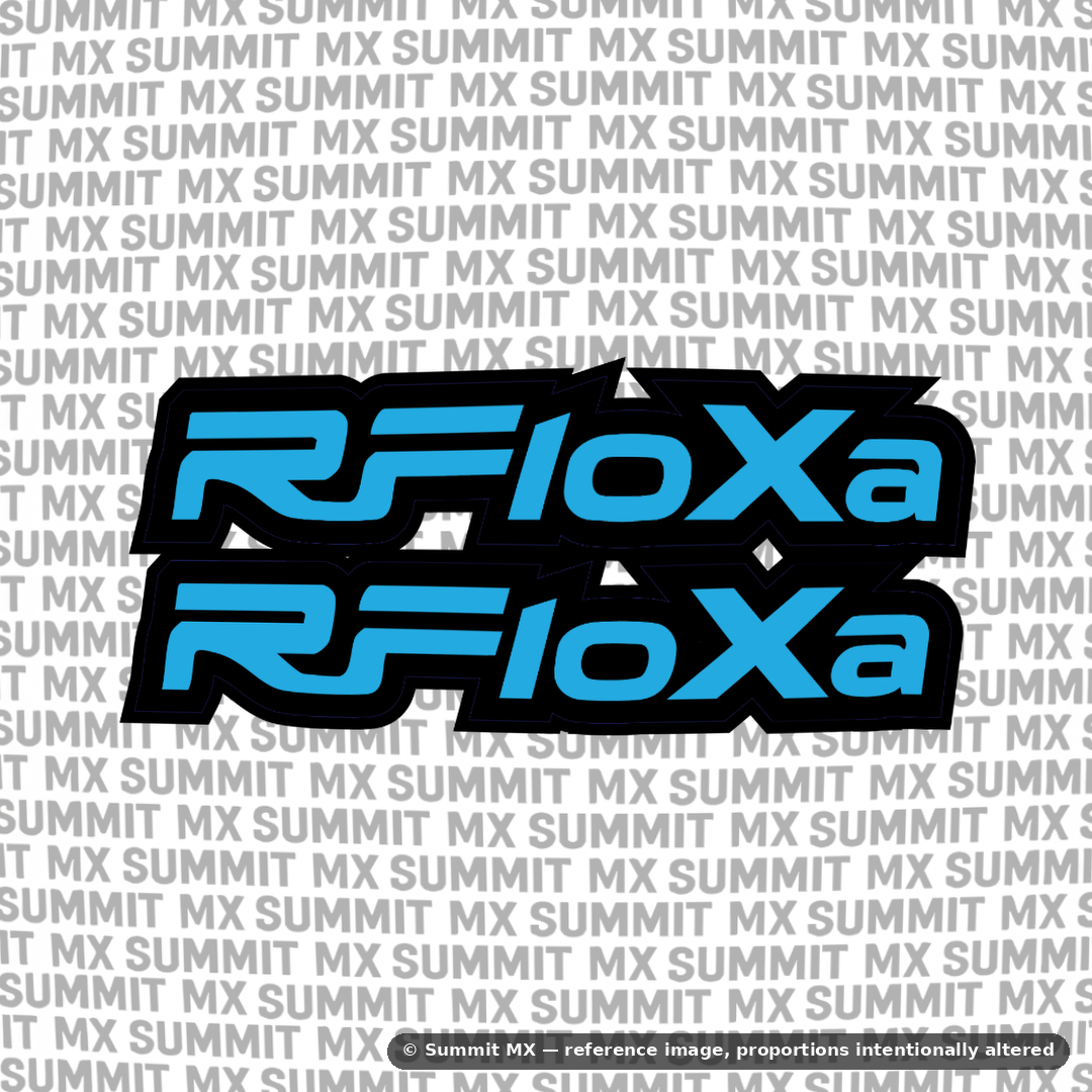 RFloXa Fork Tube Decal
