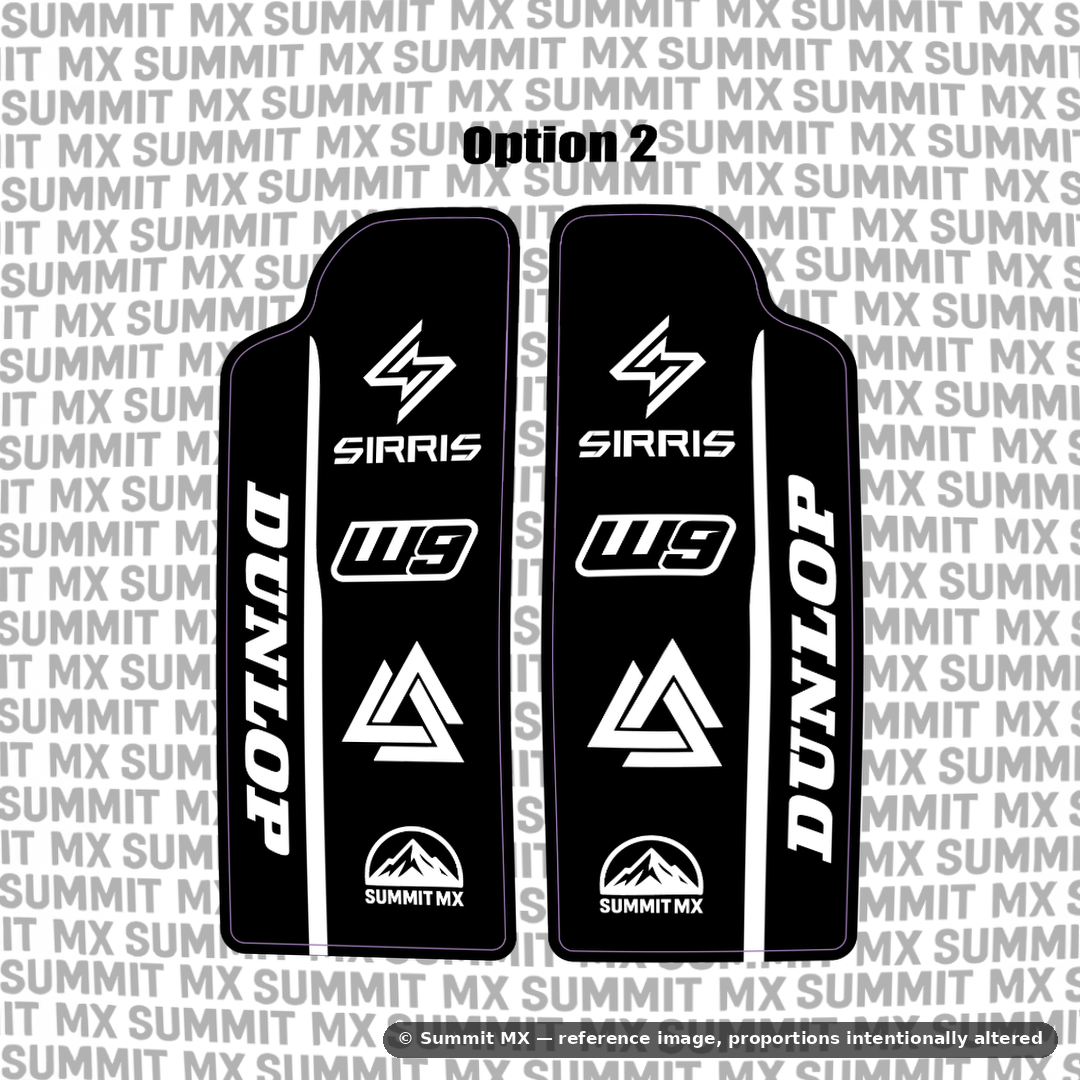 Sirris Fork Guard Decal