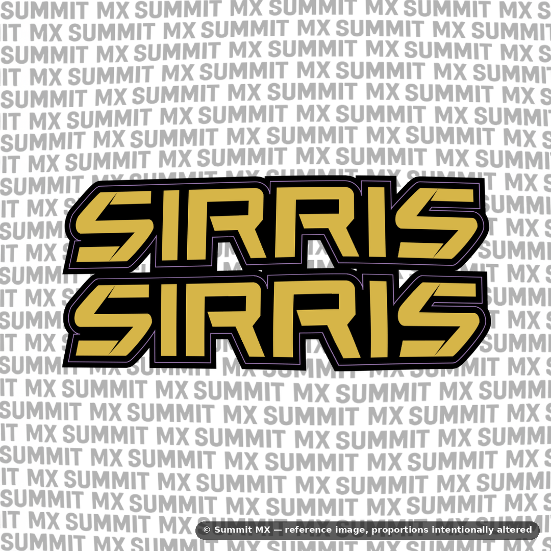Sirris Fork Tube Decal