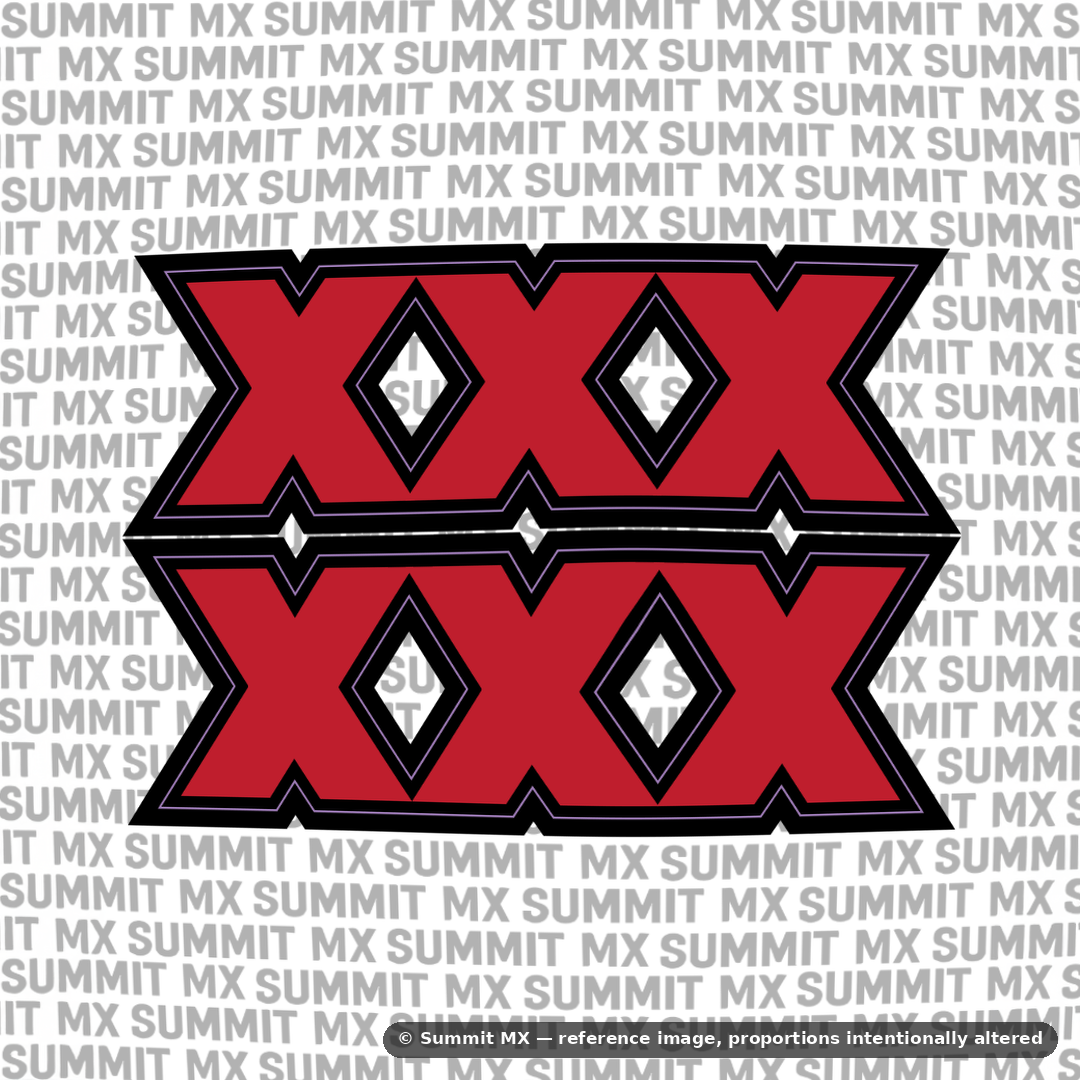 Talaria x3 "XXX" Fork Tube Decal