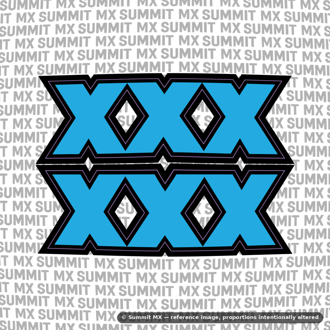 Talaria x3 "XXX" Fork Tube Decal